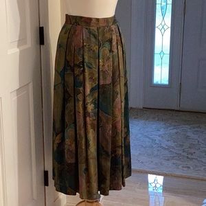 ❤️GEIGER 100% Wool Skirt 1950s Vintage EU Size 38/USA Size 6.